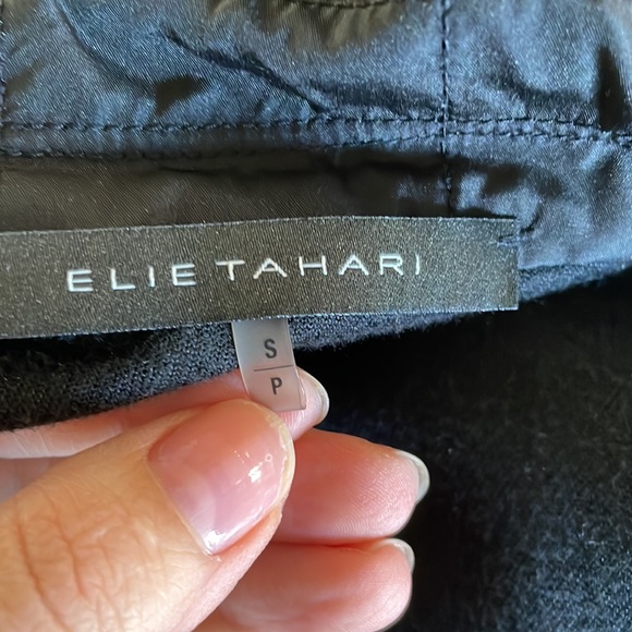 ELIE TAHARI velvet plush jacket blazer - Picture 7 of 7